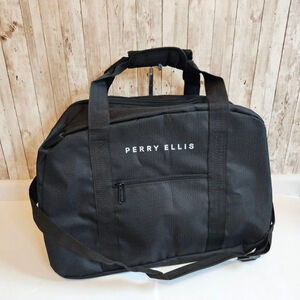 Unisex Perry Ellis Black Travel Duffel Bag